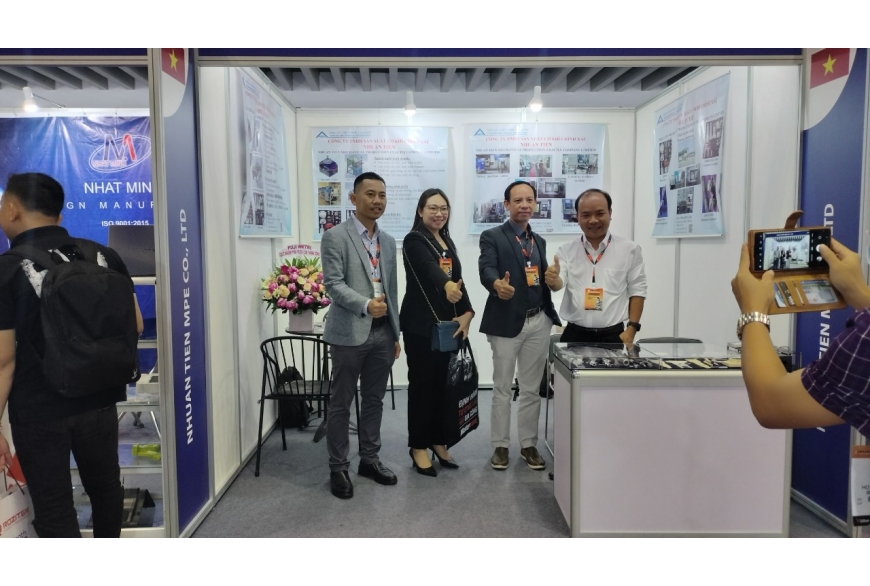 Nhuận Tiến tham gia Triển lãm METALEX  Vietnam 2022 và Công nghiệp hỗ trợ 2022 diễn ra tại Trung tâm Hội chợ và Triển lãm Sài Gòn (SECC) từ ngày 06-08/10/2022